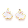 304 Stainless Steel Enamel Charms STAS-T065-63G-01-1