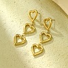 304 Stainless Steel Stud Earrings EJEW-S226-10G-02-1