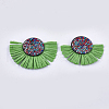 Raffia Tassel Big Pendant FIND-S309-01A-1