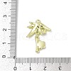 Rack Plating Alloy Enamel and Rhinestone Pendants PALLOY-R151-33G-3