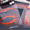 PET Eyelash Car Stickers STIC-WH0004-04C-4