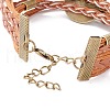 Rainbow Pride Bracelet BJEW-F426-01A-5