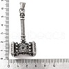 Viking 316 Surgical Stainless Steel Big Pendants STAS-Z073-41AS-3