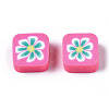 Handmade Polymer Clay Beads CLAY-N008-034E-2