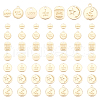   56Pcs 7 Style Rack Plating Alloy Charms FIND-PH0003-18-1