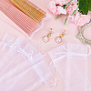 Gorgecraft 100Pcs Rectangle Mesh Polyester Gift Bags ABAG-GF0001-33-4