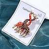 Giraffe Enamel Pins JEWB-Q004-01KCG-03-2