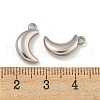 Non-Tarnish 304 Stainless Steel Charms STAS-I307-537P-3
