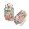 Luminous Transparent Acrylic Big Pendants MACR-D080-04-3