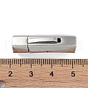 Non-Tarnish 316 Stainless Steel Bayonet Clasps STAS-K282-07A-P-3