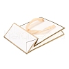 Rectangle Paper Bags with Ribbon Handles CARB-L011-01D-01-3
