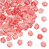 SOFPLATE 100Pcs Transparent Glass Beads GLAA-SP0001-17-1