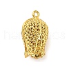 Hollow Brass Pendants KK-L229-007G-1