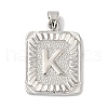 Rack Plating Brass Pendants KK-B092-42P-K-1