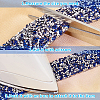 Glitter Resin Hotfix Rhinestone DIY-FG0001-51-6