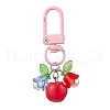 Fruit Resin & Acrylic Pendant Decorations HJEW-JM02987-01-1