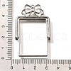 Alloy Open Back Bezel Pendants PALLOY-I223-10P-3