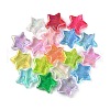 260~300pcs 10 Colors Eco-Friendly Transparent Acrylic Beads TACR-YW0001-66-3
