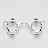 Tibetan Style Alloy Bead Frame TIBEB-N005-02AS-RS-2