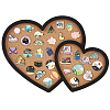 Wall Jewelry Display Cork Tray AJEW-WH0348-466D-1