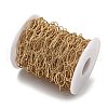 304 Stainless Steel Oval Link Chains CHS-C018-01B-G-3