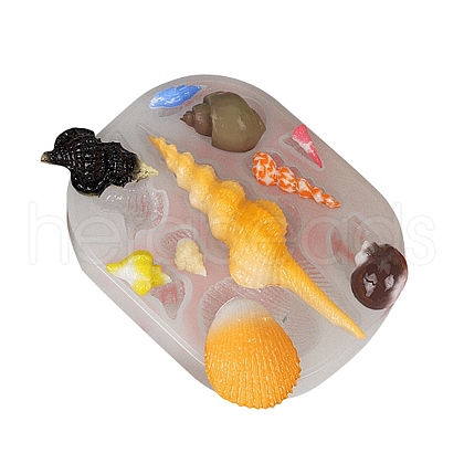 Sea Animal Ornament DIY Silicone Molds DIY-P078-03C-1