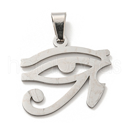 Non-Tarnish 304 Stainless Steel Pendant STAS-H184-06P-1