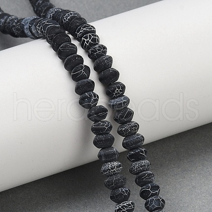 Natural Weathered Agate Beads Strands G-NH0047-A01-01-1