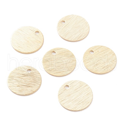 Brass Charms KK-Y003-06D-G-1