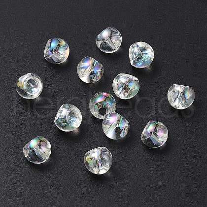 1440Pcs Plating Acrylic Beads OACR-WH20008-01-1