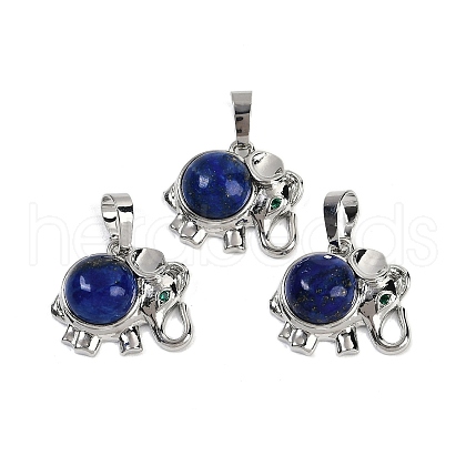Natural Lapis Lazuli(Dyed) Pendants G-I374-A-P20-1