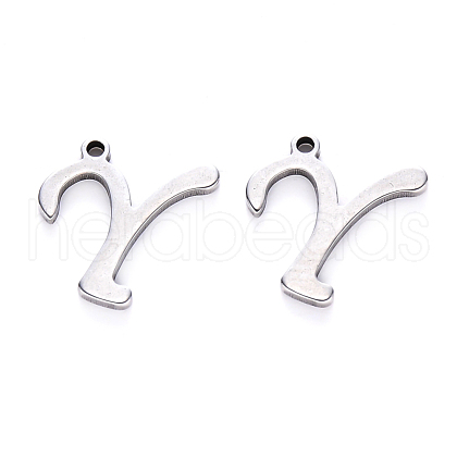 Tarnish Resistant 201 Stainless Steel Charms STAS-R105-Y-1