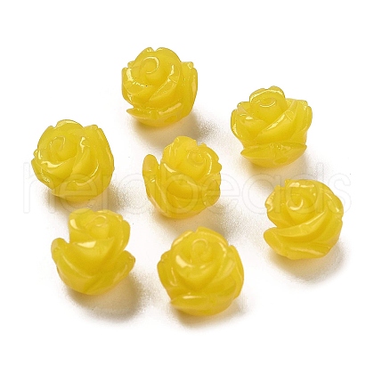 Synthetic Coral Carved Beads CORA-H003-01B-29-1