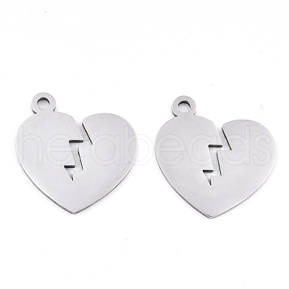 Non-Tarnish 201 Stainless Steel Pendants STAS-S081-069-1