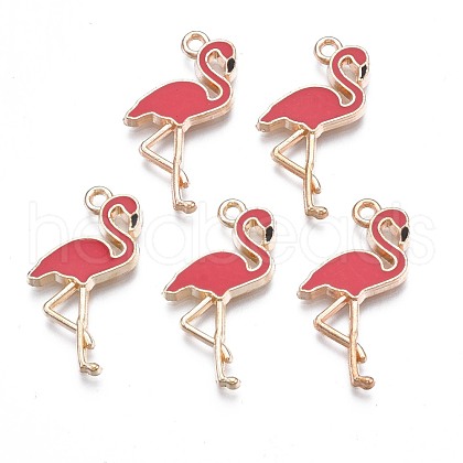 Alloy Enamel Pendants ENAM-N054-78C-1