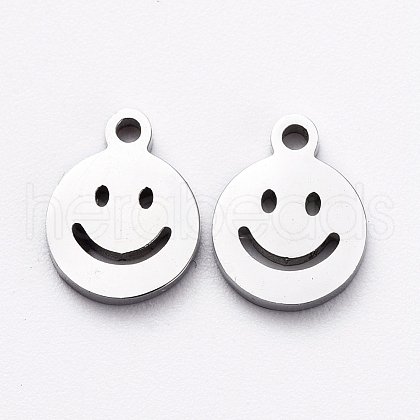 Non-Tarnish 304 Stainless Steel Charms X-STAS-G215-03P-1