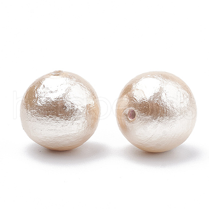 Compressed Cotton Pearl Beads X-WOVE-S114-16mm-10-1