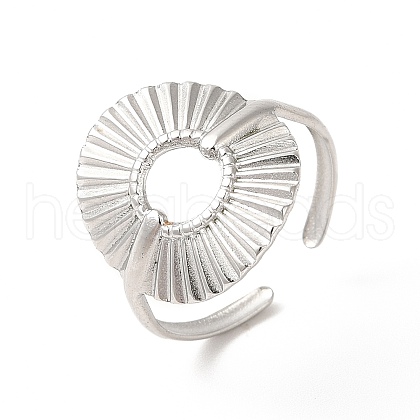 Non-Tarnish 304 Stainless Steel Finger Rings RJEW-E063-33P-1