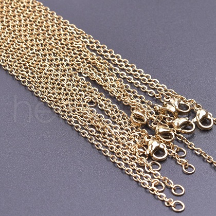 2MM Unisex 304 Stainless Steel Cable Chain Necklaces VJ7708-7-1