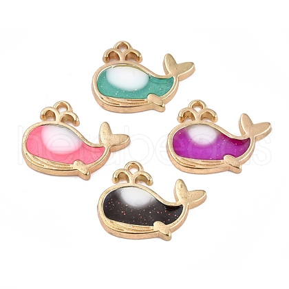Alloy Enamel Pendants ENAM-K064-01-1