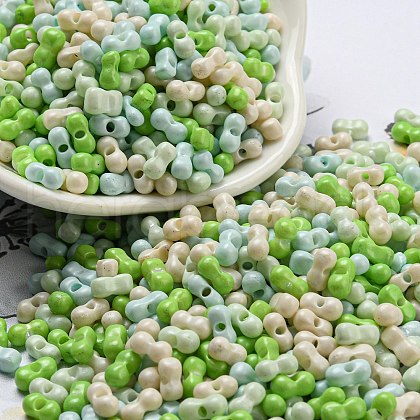 Opaque Baking Paint Glass Seed Beads SEED-K009-01A-31-1