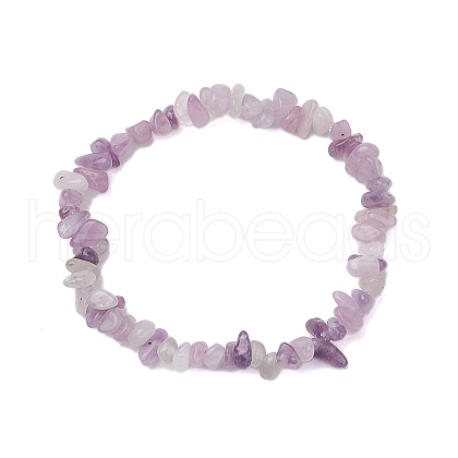 Natural Lepidolite Beads Kids Bracelets BJEW-JB10611-05-1