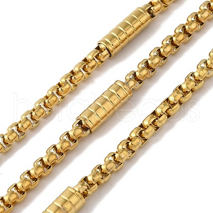 Ion Plating(IP) 304 Stainless Steel Link Chains CHS-A012-03B-G-1