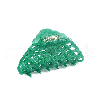 Cellulose Acetate Mesh Claw Hair Clips PW-WG3E6AA-03-1