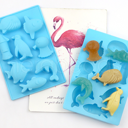 Ocean Theme Animal Food Grade Silicone Molds SIMO-PW0006-091-1