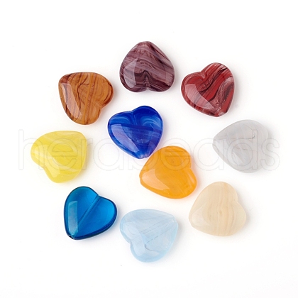 Czech Glass Beads GLAA-G077-10-1