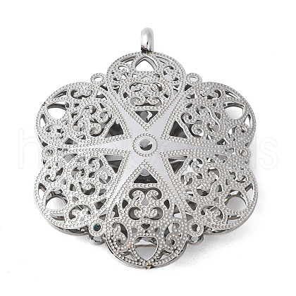 304 Stainless Steel Pendants STAS-S162-08P-1
