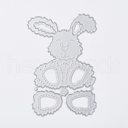 Bunny Carbon Steel Cutting Dies Stencils DIY-L024-10-1
