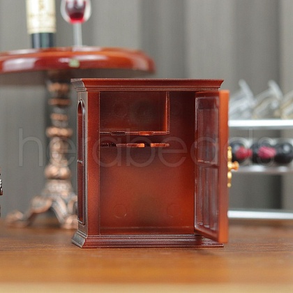 Plastic Mini Vintage Cabinet Decoration PW-WG403CF-01-1