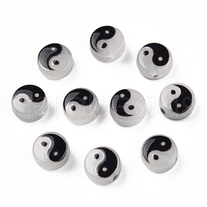Luminous Transparent Acrylic Beads X-LACR-T001-01-1
